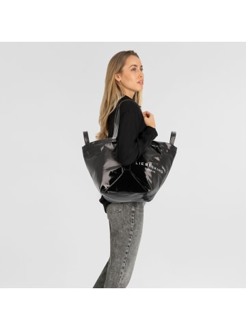 LIEBESKIND BERLIN Elvira Shopper Tasche Leder 22.5 cm in black