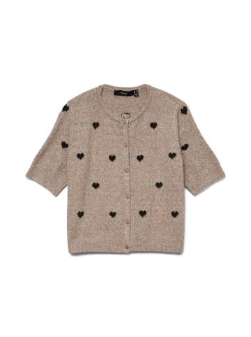 Vero Moda Strickjacke in Moon Rock