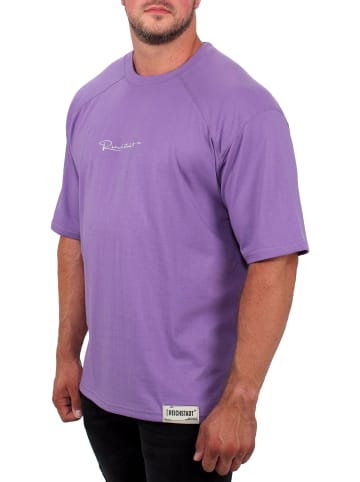 Reichstadt Herren Oversized T-Shirt in Light Purple