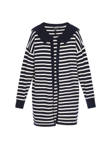 DreiMaster Vintage Women Cardigan in navy offwhite