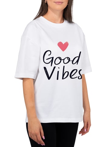 Reichstadt Damen Oversized T-Shirt in Positive Pulse