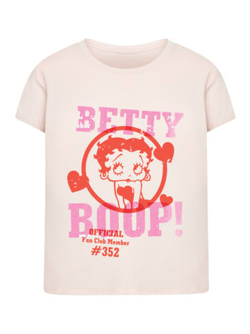 F4NT4STIC Box Tee Betty Boop Official Fan Club Member in pink