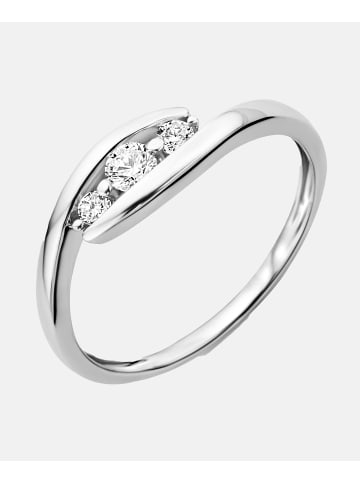 Diamant L'éternel Ring aus 375 Weißgold mit Diamant