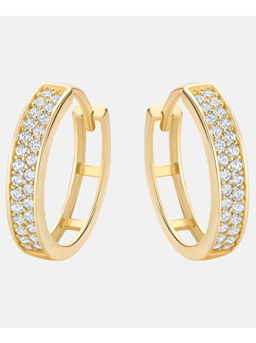 Diamant L'éternel Ohrringe aus 585 Gelbgold