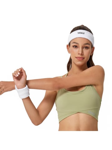 YEAZ FAME Stirn- und Schweißband in weiß