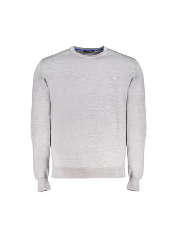 HARMONT & BLAINE Grauer Wollpullover