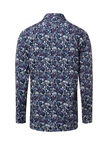 Finshley & Harding Businesshemd Easy Care in marine mehrfarbig - 0006