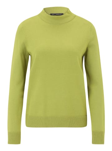 Betty Barclay Basic-Strickpullover mit Stehkragen in Fresh Moss