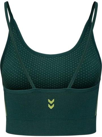 Hummel Sport-BH "Mt Zone Seamless Sports Bra" in Blau