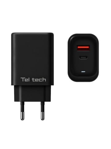 Wisam Teltech Schnellladegerät GaN3 USB / USB-C 65W + Kabel USB-C - USB-C