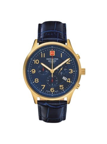 Swiss Military Quarzuhr 7084.9515SAM in Gold