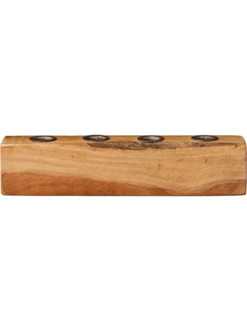 IB Laursen Kerzenhalter für 4 x 2,2 cm Stabkerzen UNIKA in natur