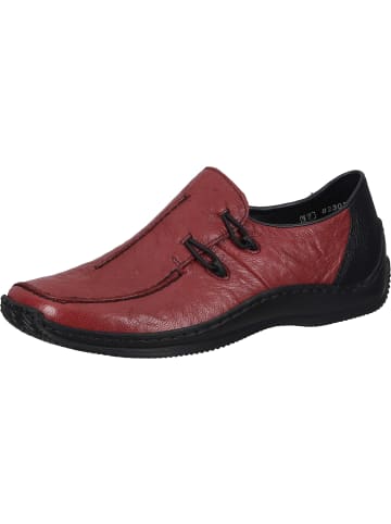 rieker Slipper in wine/schwarz