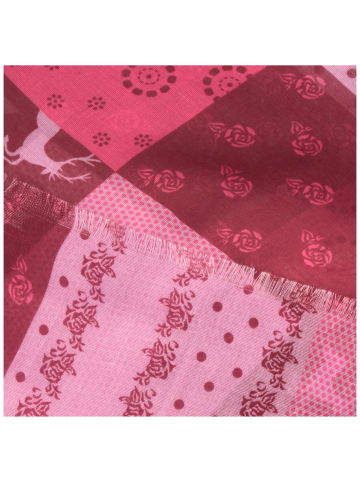 BREITER Schal in rot