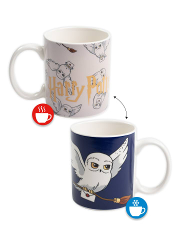 Harry Potter Harry Potter Zaubertasse Hedwig Tasse Farbwechseltasse 320 ml in Mehrfarbig