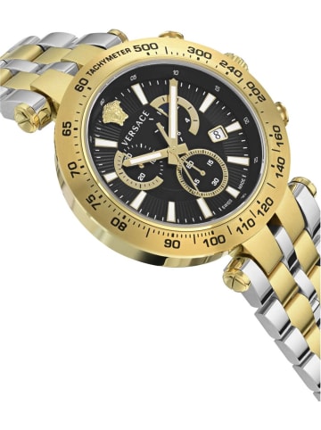 Versace BOLD CHRONO 46 mm - VEJB - IPN CASE46 mm - BLACK DIAL46 mm - in gold