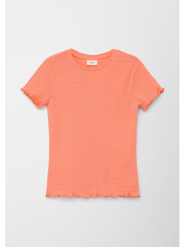 s.Oliver T-Shirt kurzarm in Orange