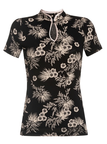 Vive Maria T-Shirt Tropical Asian in schwarz allover