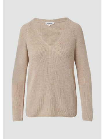 s.Oliver Strickpullover in 81W8_beige
