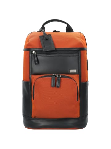 BRIC`s Monza Rucksack 44 cm Laptopfach in copper oran