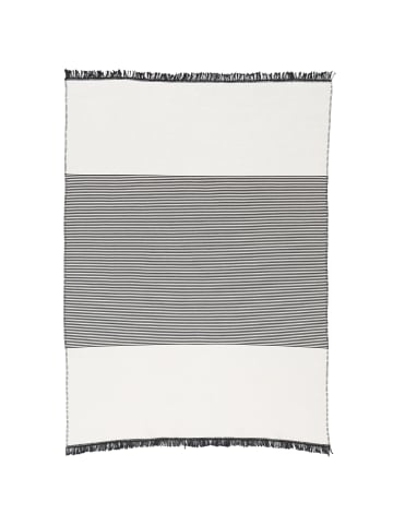 Pergamon Teppich Beidseitig Kelim Lines in grau
