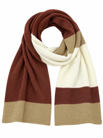 collezione alessandro Winterschal " Schimmer " in beige