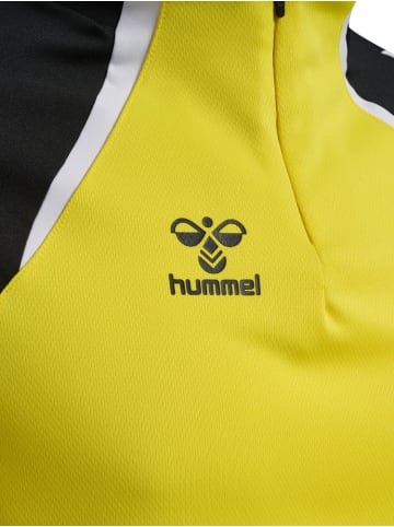 Hummel Trainingsjacke "Lead 2.0 Half Zip" in Gelb