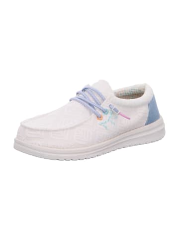 Fusion Mokassins Schnürschuhe in Weiß