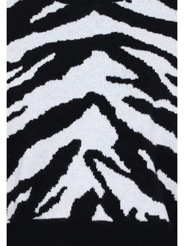 myMo ROCKS Pullover in SCHWARZ WOLLWEISS