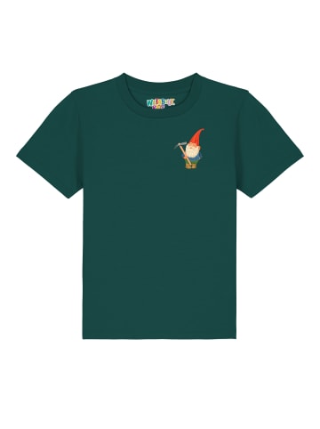 wat? Apparel T-Shirt Gartenzwerg in Dunkelgrün