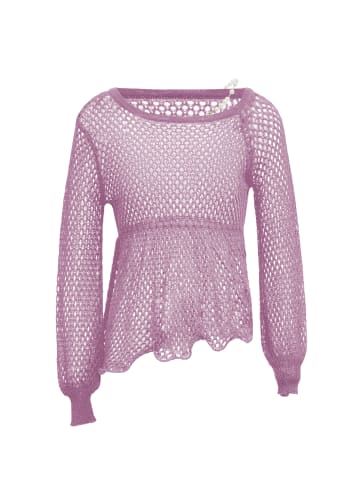 leo selection Damen Strickpullover in Lavendel