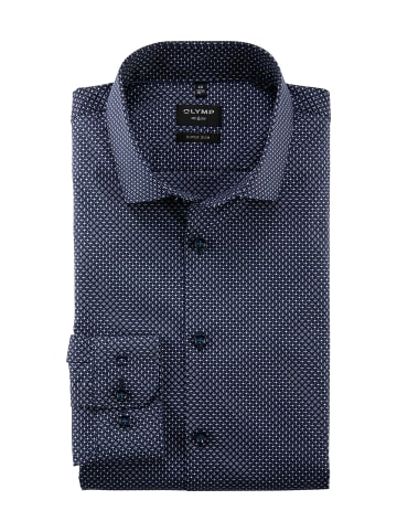 OLYMP  Langarm Business Hemd für Herren in marine
