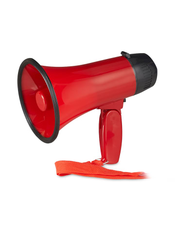 relaxdays 10x Megafon in Rot