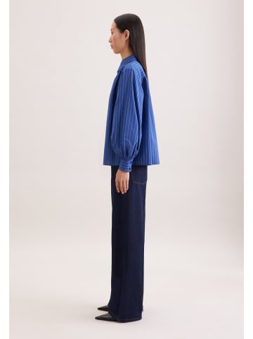 Seidensticker Hemdbluse Regular in Mittelblau