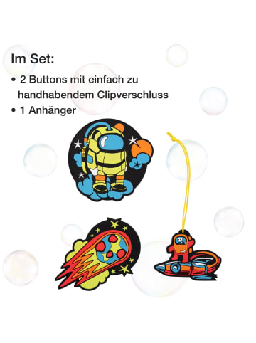 DerDieDas DerDieDas Wechselbuttons 3 teilig Crazy