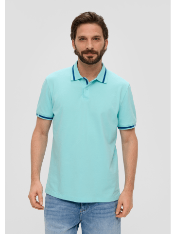 s.Oliver Polo-Shirt kurzarm in Türkis