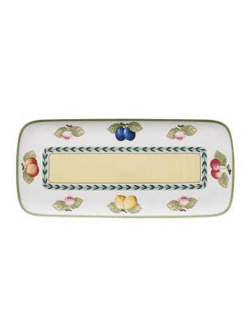 Villeroy & Boch Kuchenplatte French Garden weiß-bunt in weiß-bunt