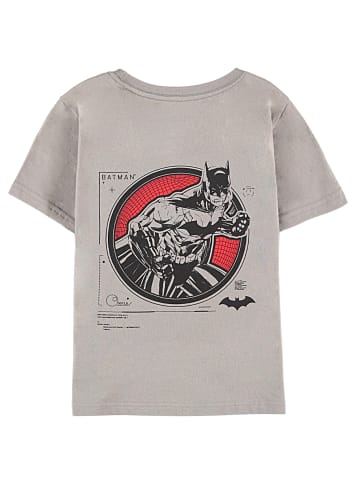 Batman T-Shirt Batman Oversized in Hellgrau