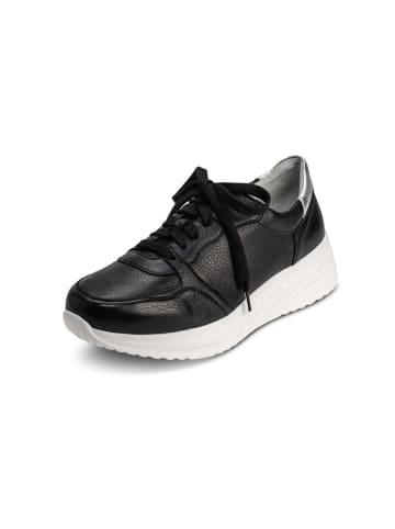 VITAFORM Hirschleder Sneaker in schwarz