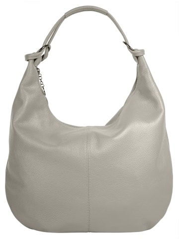 Cluty Shopper echt Leder in grau
