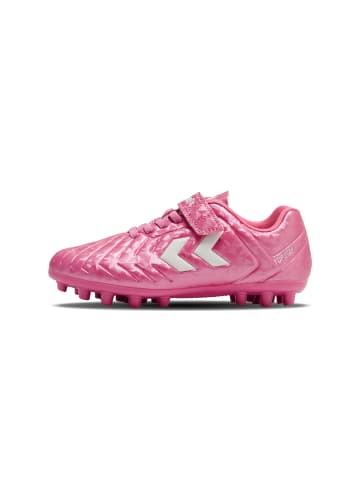 Hummel Klettverschluss Fußball Schuh Top Star Fußball Kinder in AURORA PINK