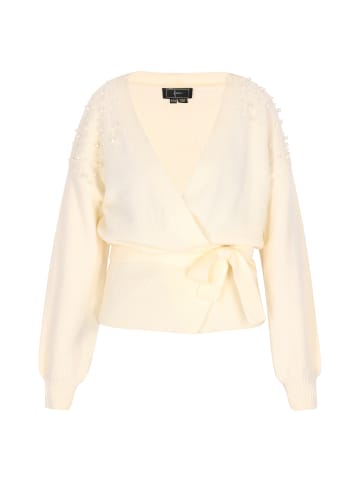 faina Damen Cardigan in Wollweiss