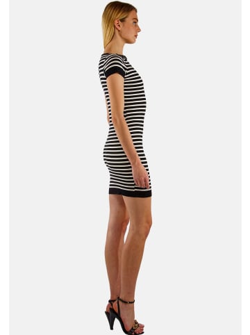 TOOCHE Kleid "Stripes" in Weiß