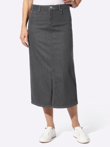 WITT WEIDEN Jeans-Rock in grey-denim