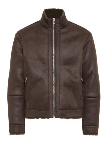 CASUAL FRIDAY Plüschjacke CFMACKSEN in Braun