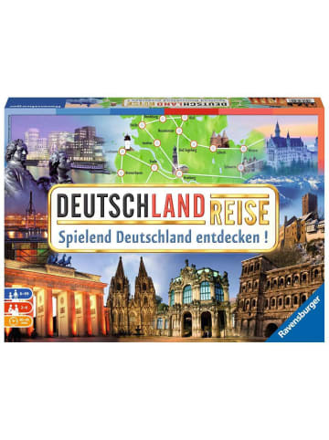 Ravensburger Laufspiel Deutschlandreise - Gesellschaftsspiel & Brettspiel ab 8 Jahre 8-99 Jahre in bunt