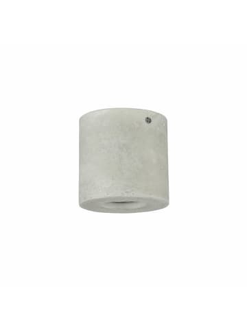 Licht-Erlebnisse Deckenlampe Ø 10 x (H)10 cm in Grau