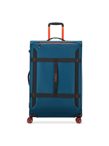 Roncato Norway 4 Rollen Trolley 77 cm mit Dehnfalte denim