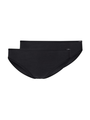 Skiny Slip 2er Pack in Schwarz