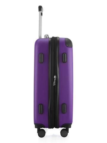 Hauptstadtkoffer Spree - Handgepäck 2er-Trolleyset in Aubergine